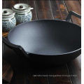 non-stick best cast iron large wok made in china